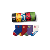 Marvel | Bombas Baby Gripper Sock 4-Pack Gift Box (6–12 Months)