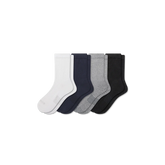 Men's Modern Rib Half Calf Sock 4-Pack