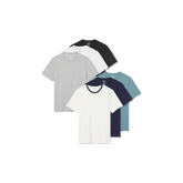 Men's Pima Cotton Crew Neck T-Shirt 6-Pack