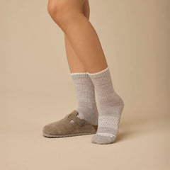 Women's Merino Wool Blend Half Calf Socks