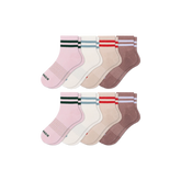 Women's Vintage Stripes Quarter Sock 8-Pack