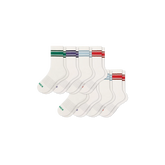 Youth Vintage Stripes Calf Sock 8-Pack