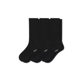 Women's Merino Cashmere Blend Fine Rib Calf Sock 3-Pack