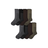 Women's Ultra Strong Merino Blend Calf Sock 8-Pack