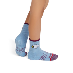 Peanuts x Bombas: Junior Gripper Calf Sock 4-Pack Gift Box