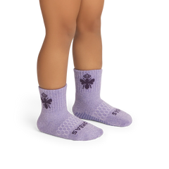 Toddler Marl Gripper Calf Sock 4-Pack