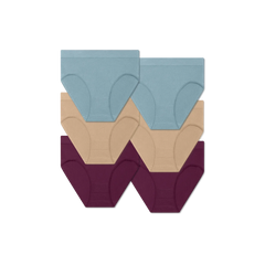 Women's Seamless High Rise Brief 6-Pack