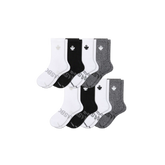 Men's All Sport Half Calf Sock 8-Pack