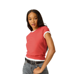 Women's Pima Cotton Slim Crew Neck T-Shirt
