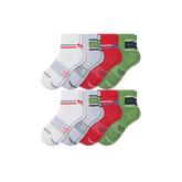 Youth All Sport Quarter Sock 8-Pack