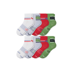 Youth All Sport Quarter Sock 8-Pack