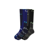 Women's Mid-Cushion Merino Wool Blend Ski & Snowboard Sock 2-Pack