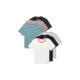 Women's Pima Cotton Crew Neck T-Shirt 6-Pack