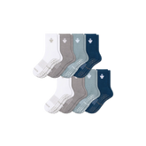 Women's Grippers Half Calf Sock 8-Pack