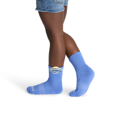 Junior Seaside Gripper Calf Sock 4-Pack