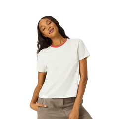 Women's Pima Cotton Crew Neck T-Shirt