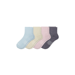 Women's Modern Rib Quarter Sock 4-Pack