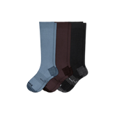 Men's Medical Grade Compression Knee High Sock 3-Pack (20-30mmHg)