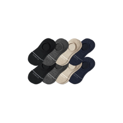 Men's Lightweight Merino Wool Blend No Show Sock 8-Pack