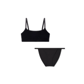 Women’s Super Soft Scoop Bralette + String Bikini Pack