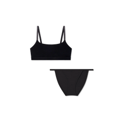 Women’s Super Soft Scoop Bralette + String Bikini Pack