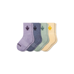 Junior Marl Calf Sock 4-Pack