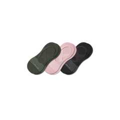 Women's Studio Gripper Ballet No Show Sock 3-Pack