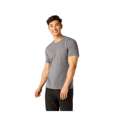 Men's Pima Cotton Pocket Crew Neck T-Shirt
