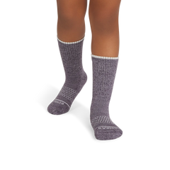 Youth Merino Wool Blend Calf Sock 4-Pack