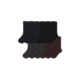 Men's Dress Calf Sock 12-Pack