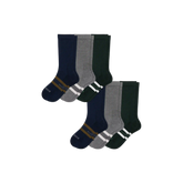 Men's Everyday Compression Knee High Sock 6-Pack (15-20mmHg)