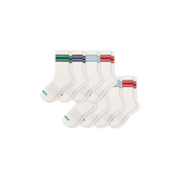 Youth Vintage Stripes Calf Sock 8-Pack
