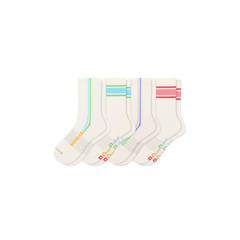 Pride Half Calf Sock 4-Pack