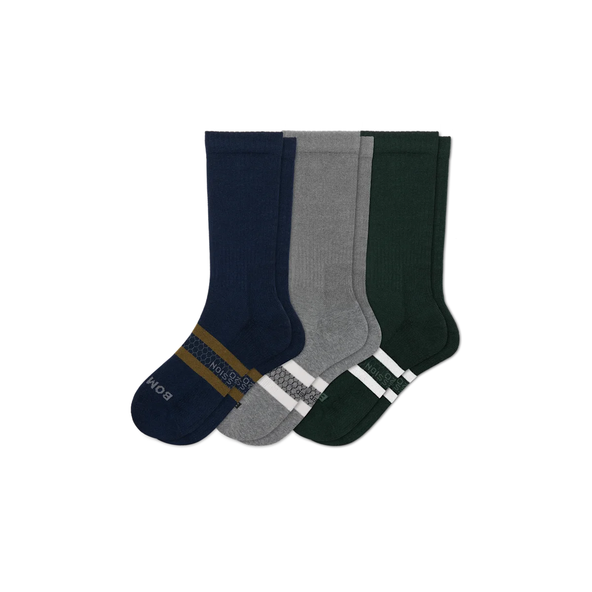 Men’s Everyday Compression Calf Sock 3-Pack (15-20mmHg)