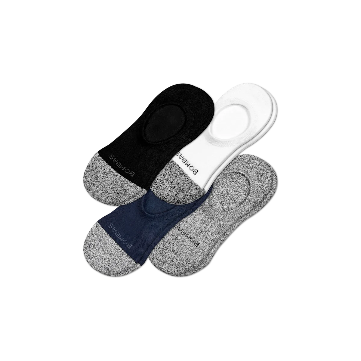 Men's Cushioned No Show Sock 4-Pack