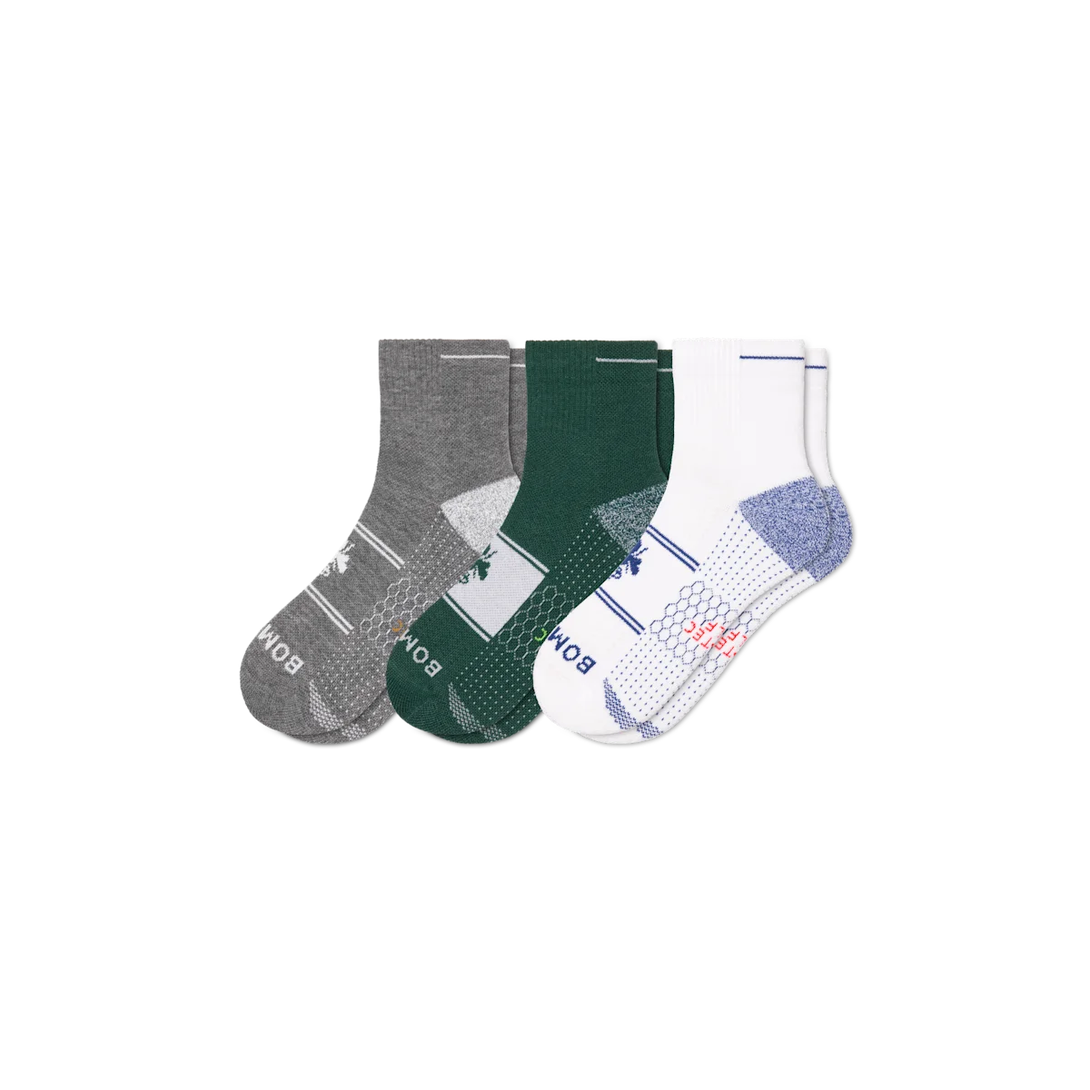 Men's Golf Quarter Sock 3-Pack