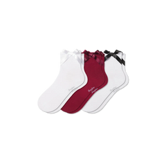 Women's Lightweight Bow Quarter Sock 3-Pack