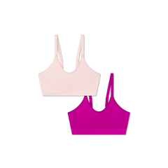 Women's Seamless Scoop Bralette 2-Pack