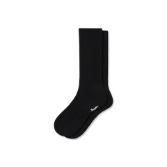 Men's Merino Cashmere Blend Fine Rib Calf Socks