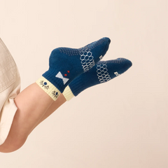 Toddler Eye Spy Gripper Calf Sock 4-Pack