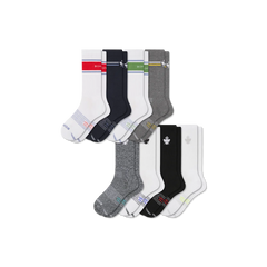 Women's All Sport Calf Sock 8-Pack