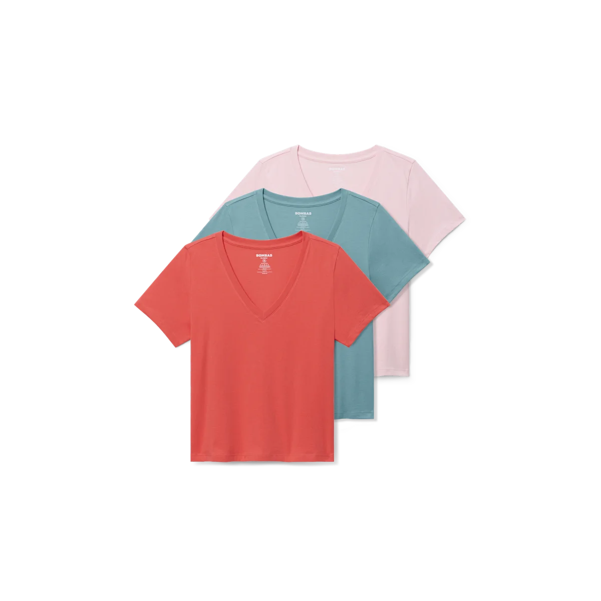 Women's Pima Cotton V-Neck T-Shirt 3-Pack