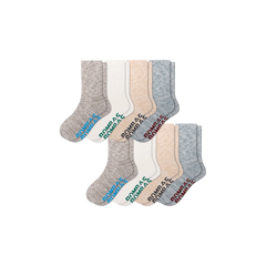 Men's Summer Ragg Half Calf Sock 8-Pack