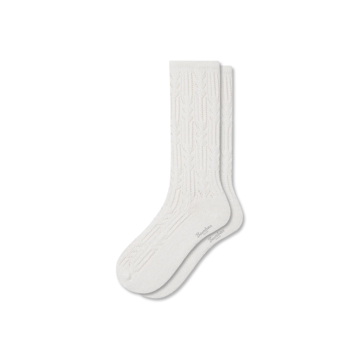 Women's Pointelle Calf Socks