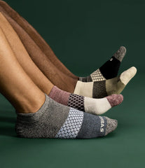 Men’s Tri-Block Ankle Sock 12-pack
