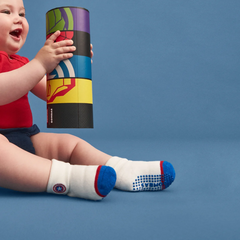 Marvel | Bombas Baby Gripper Sock 4-Pack Gift Box (6–12 Months)