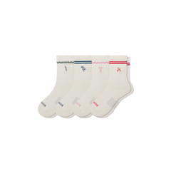 Women's Modern Rib Half Calf Sock 4-Pack