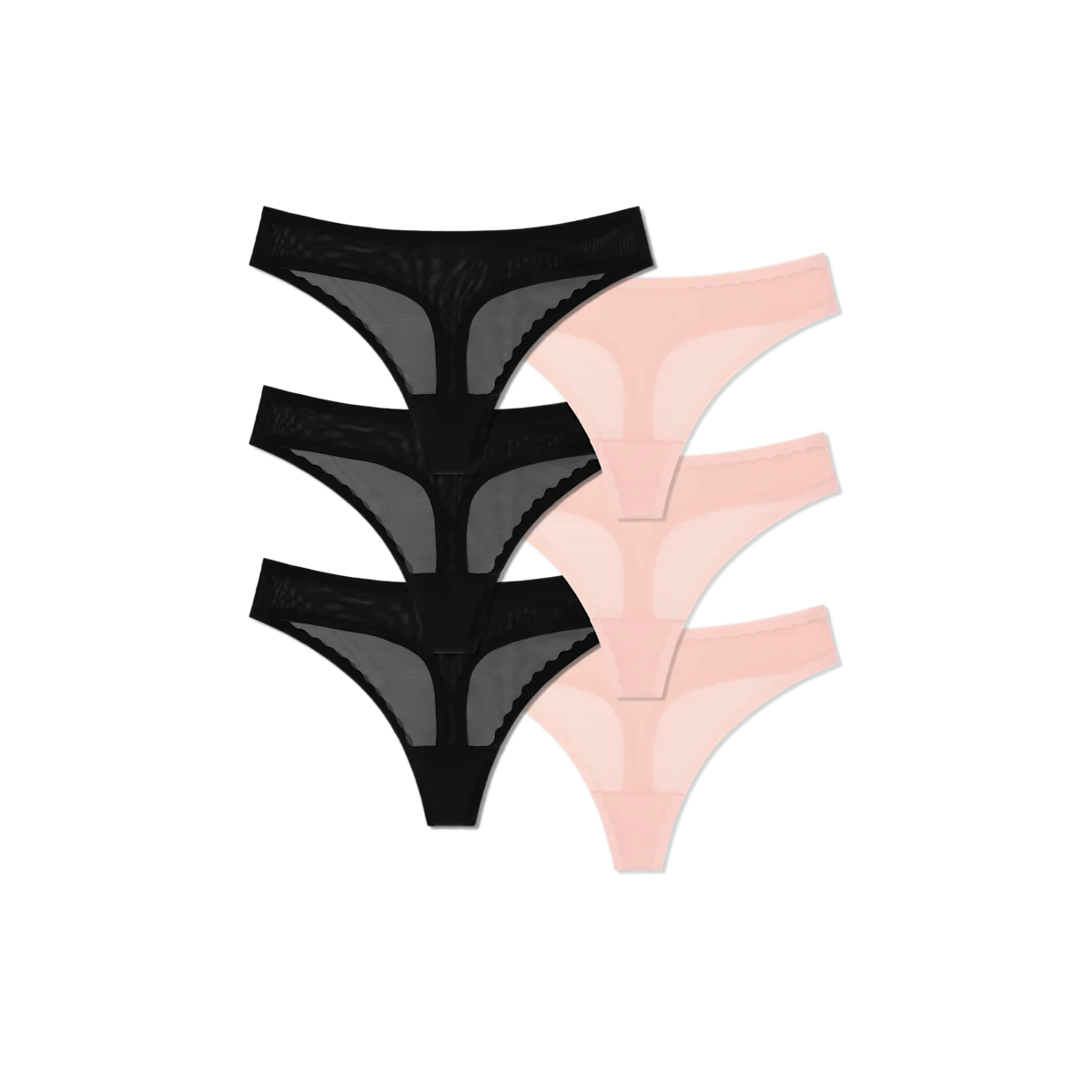 Women’s SoftMesh Thong 6-Pack
