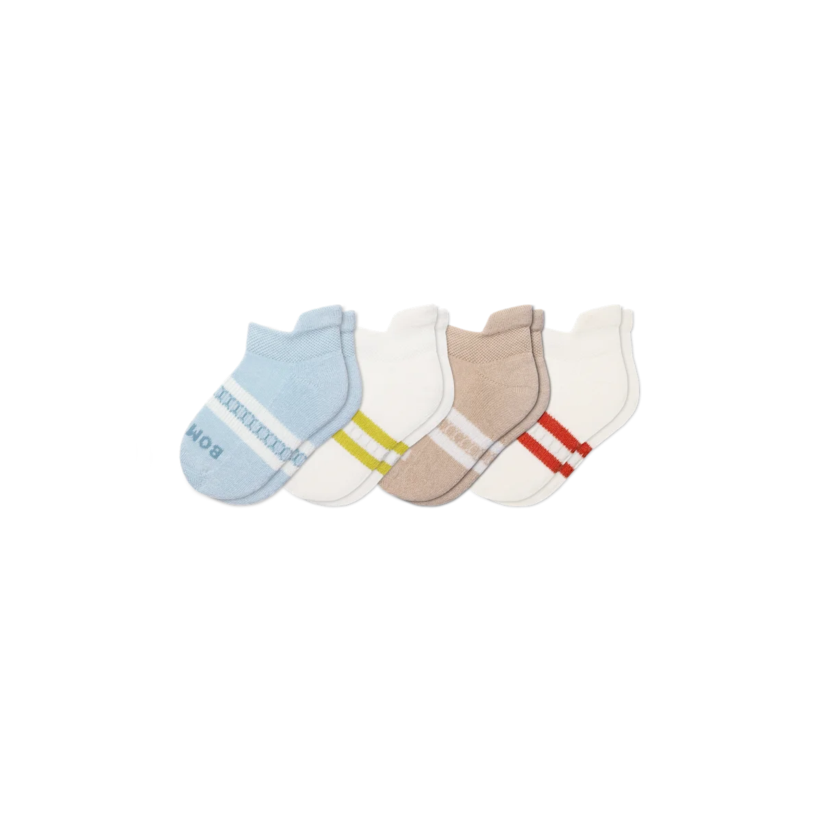 Junior Solids Ankle Sock 4-Pack