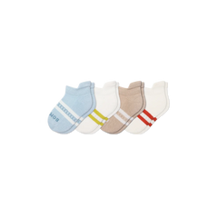 Junior Solids Ankle Sock 4-Pack